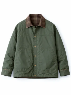 Chubasquero - Tartan Verde/Café