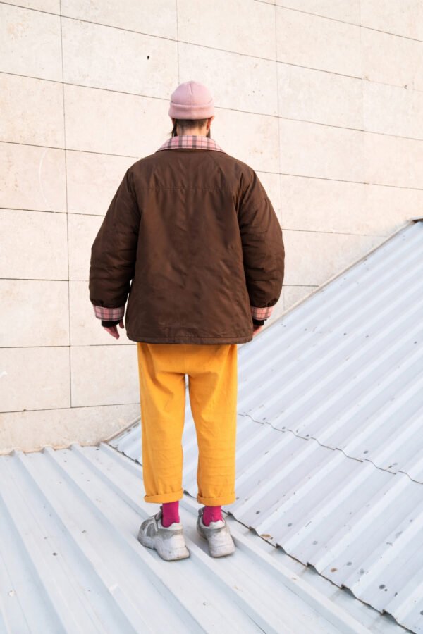 Chubasquero - Tartan ChocoRosa